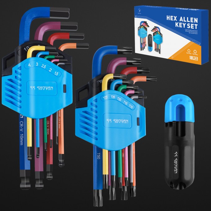 18PCS Allen Key Set