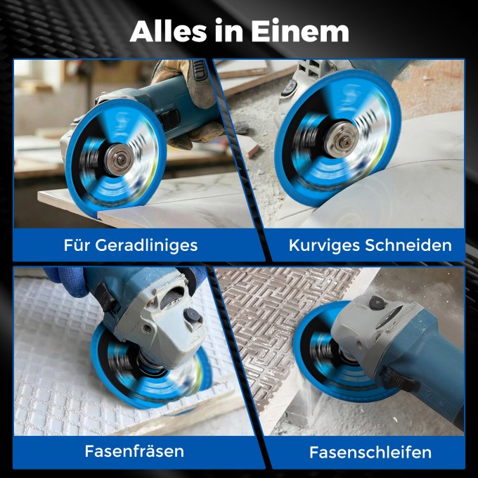 3 Pcs Tile Cutting Discs 125mm